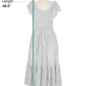 Tory Burch Womens Eyelet Embroidered Dress